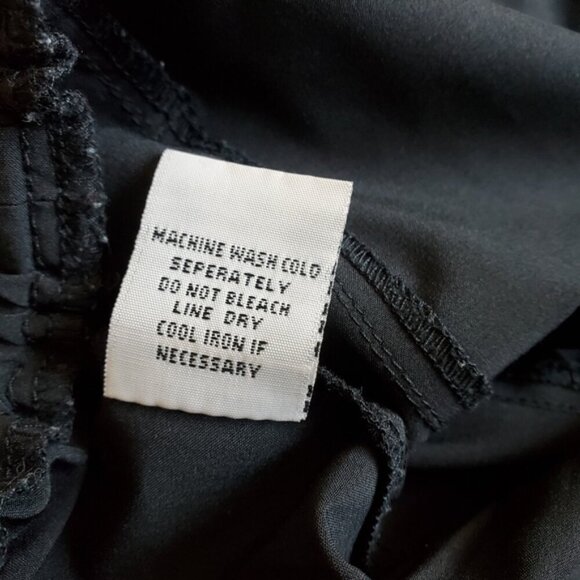 Habitat Clothes to Live In Black Pull-on Pant Size Medium - Picture 9 of 9